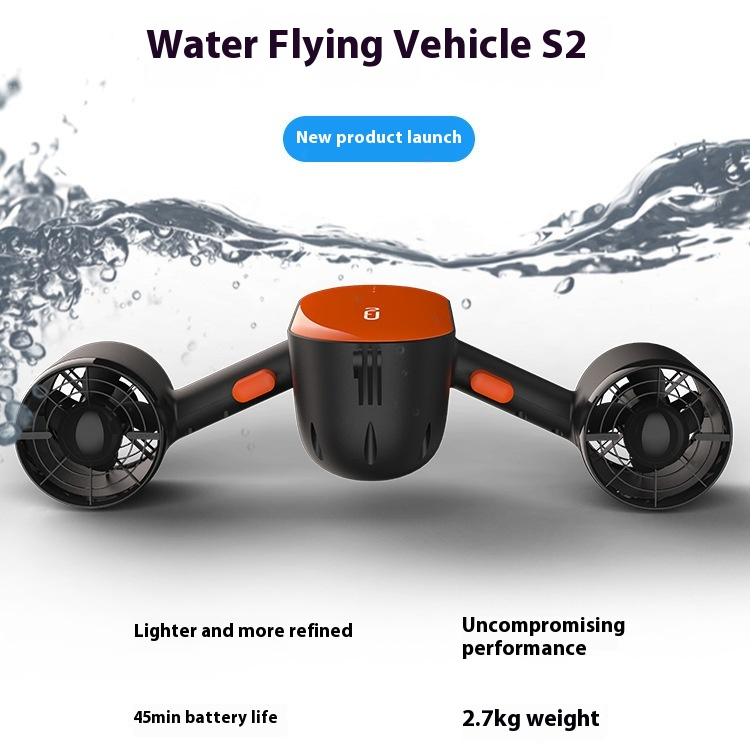 S2 Underwater Scooter – Handheld Diving Sea Scooter, 30m Depth, 22.2V Battery