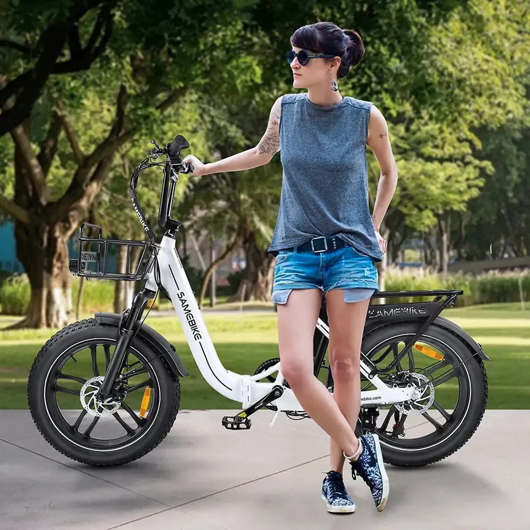 SAMEBIKE C05 Pro Foldable Fat Tyre E-Bike