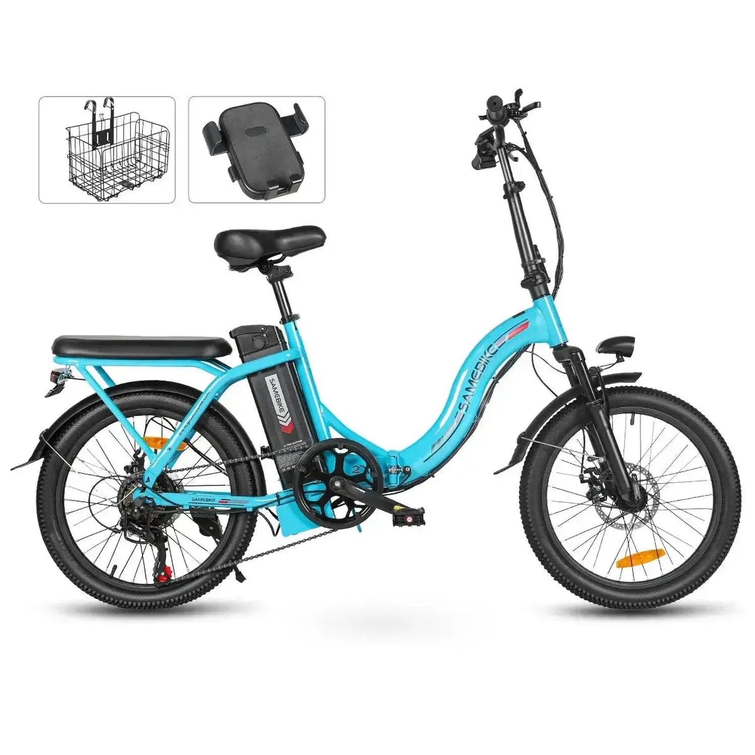 SAMEBIKE CY20 Portable Electric Bike exclusive at Punk Ride