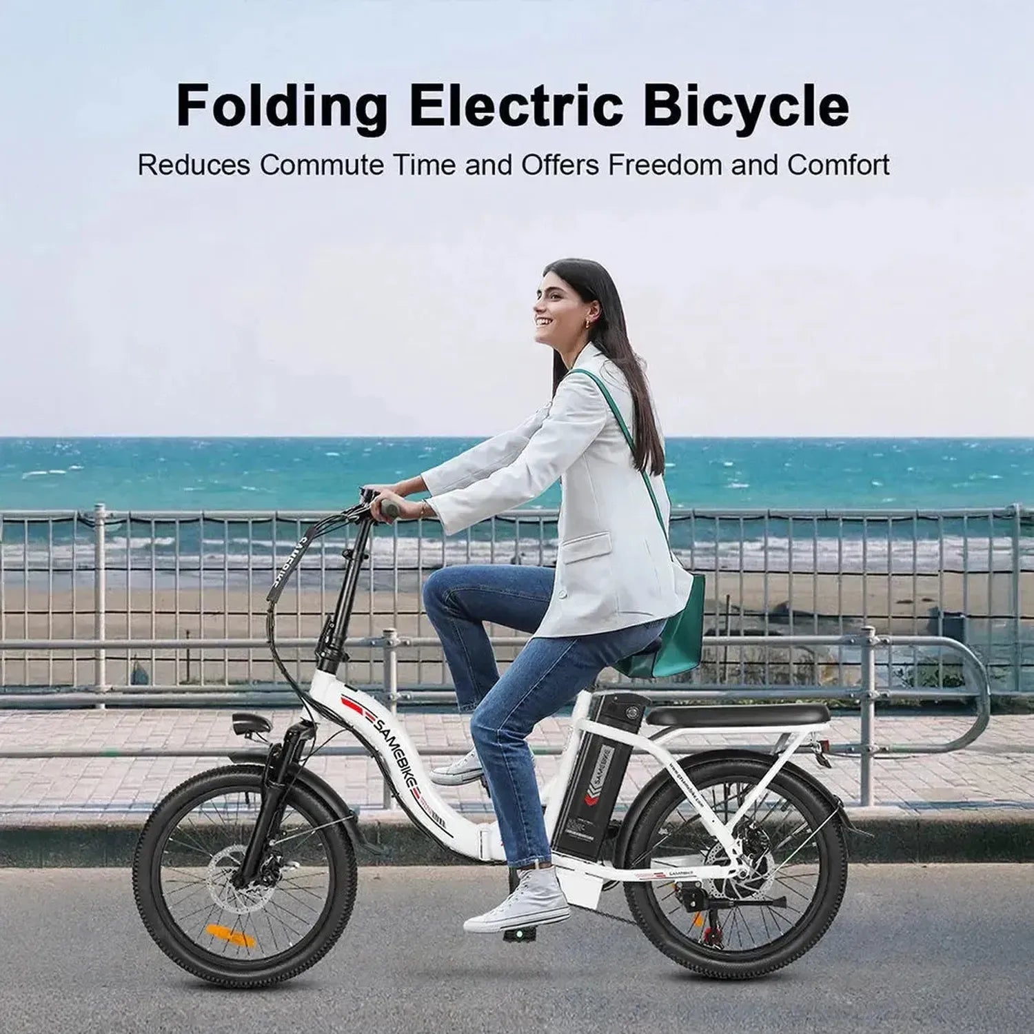 SAMEBIKE CY20 Portable Electric Bike exclusive at Punk Ride