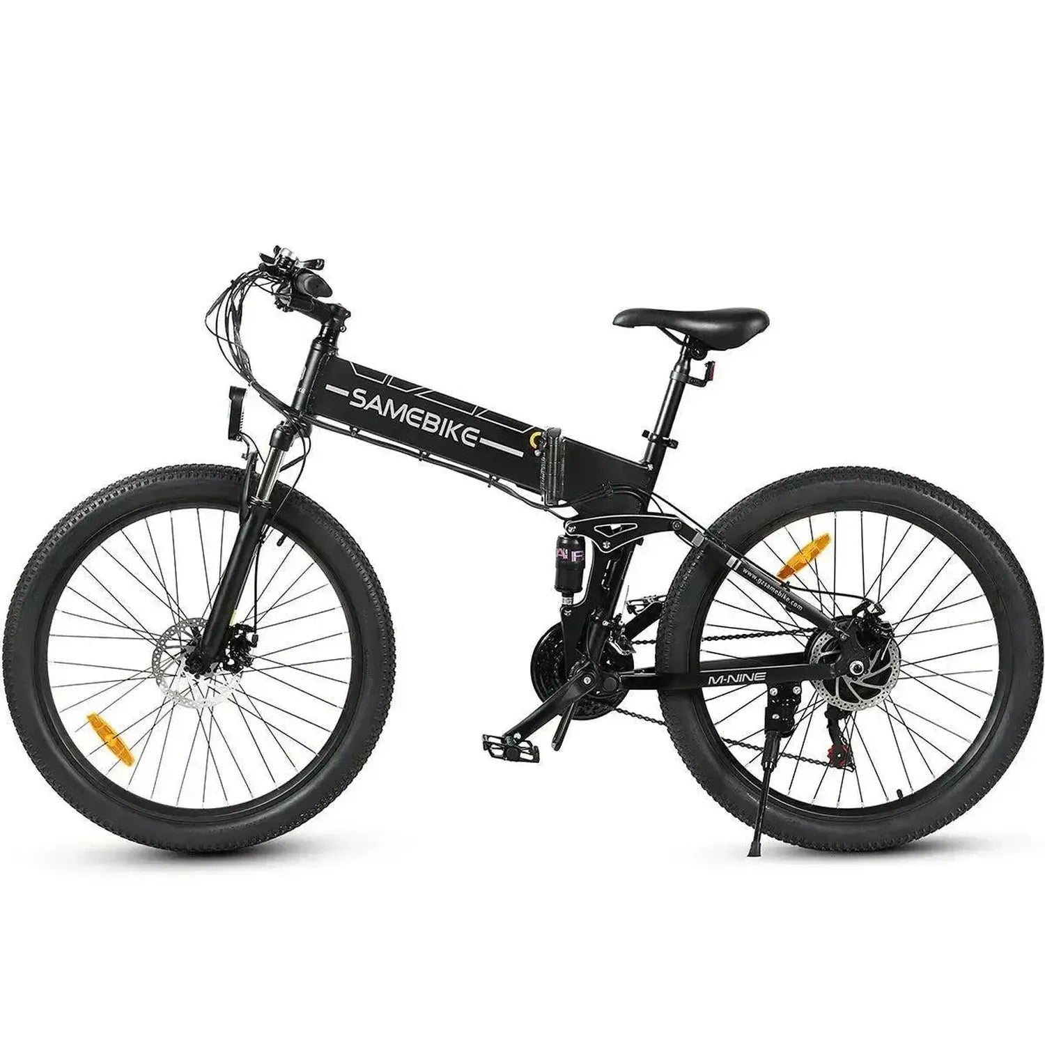 elektrofahrrad 100 km reichweite SAMEBIKE LO26-II Klappbares Mountain-Elektrofahrrad italienische Spezialität Unsere E-Bikes - Holland-Wheels Style:Trail