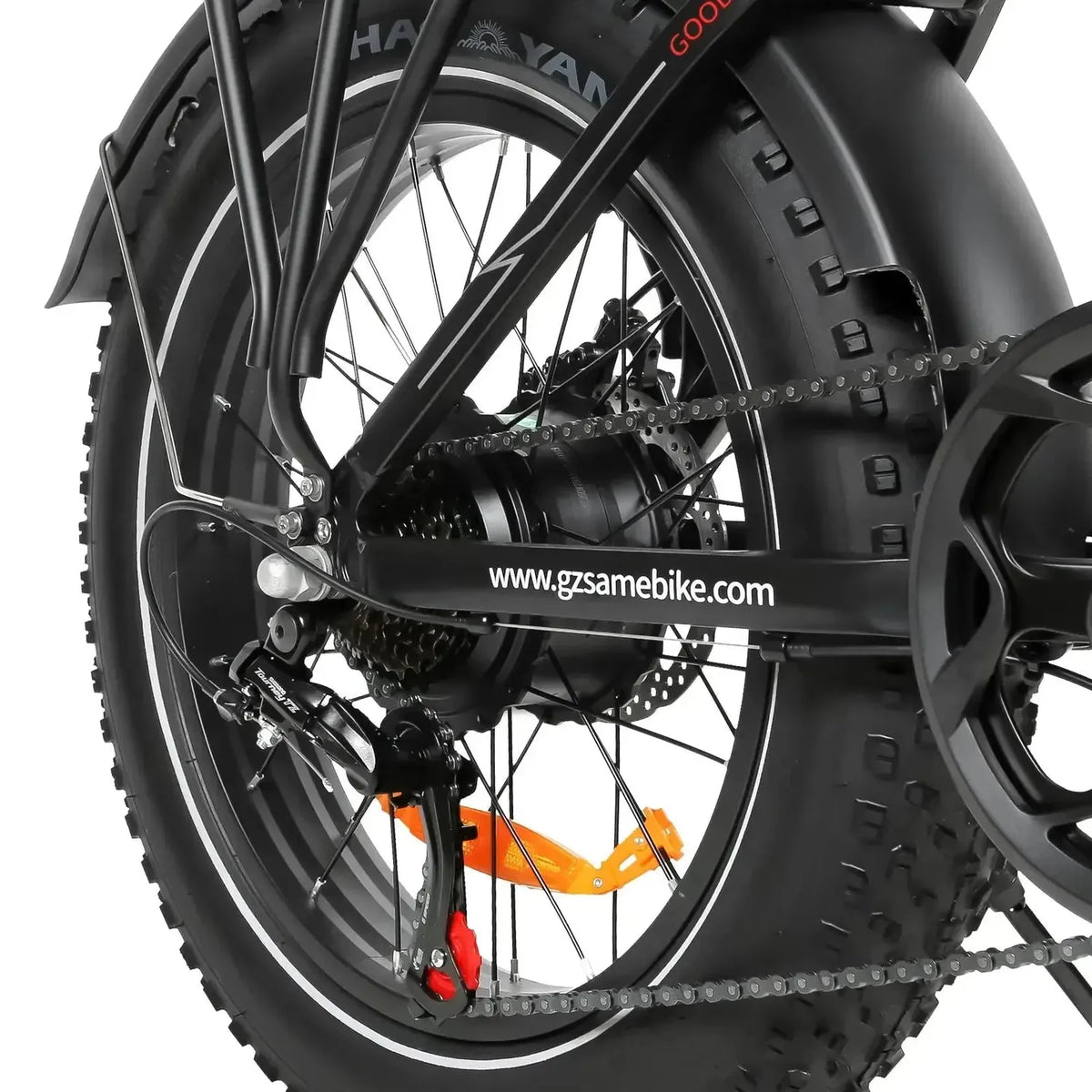 SAMEBIKE LOTDM200-II Step-Thru Electric Bike exclusive at Punk Ride