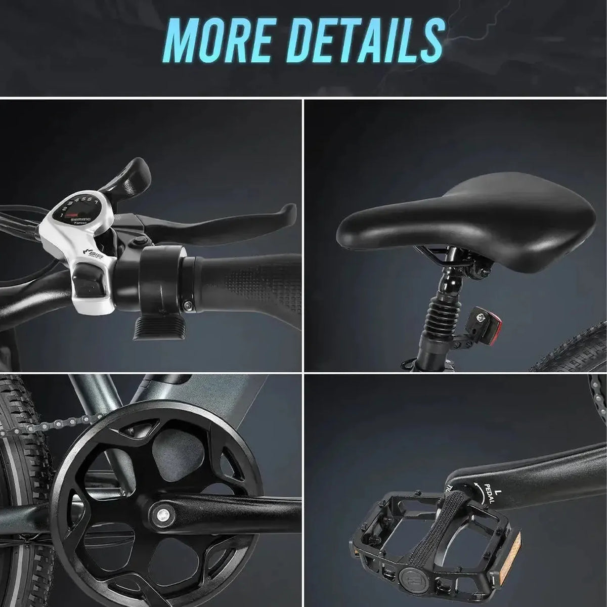 SAMEBIKE RS-A01 Men 1.0 Commuter E-Bike exclusive at Punk Ride