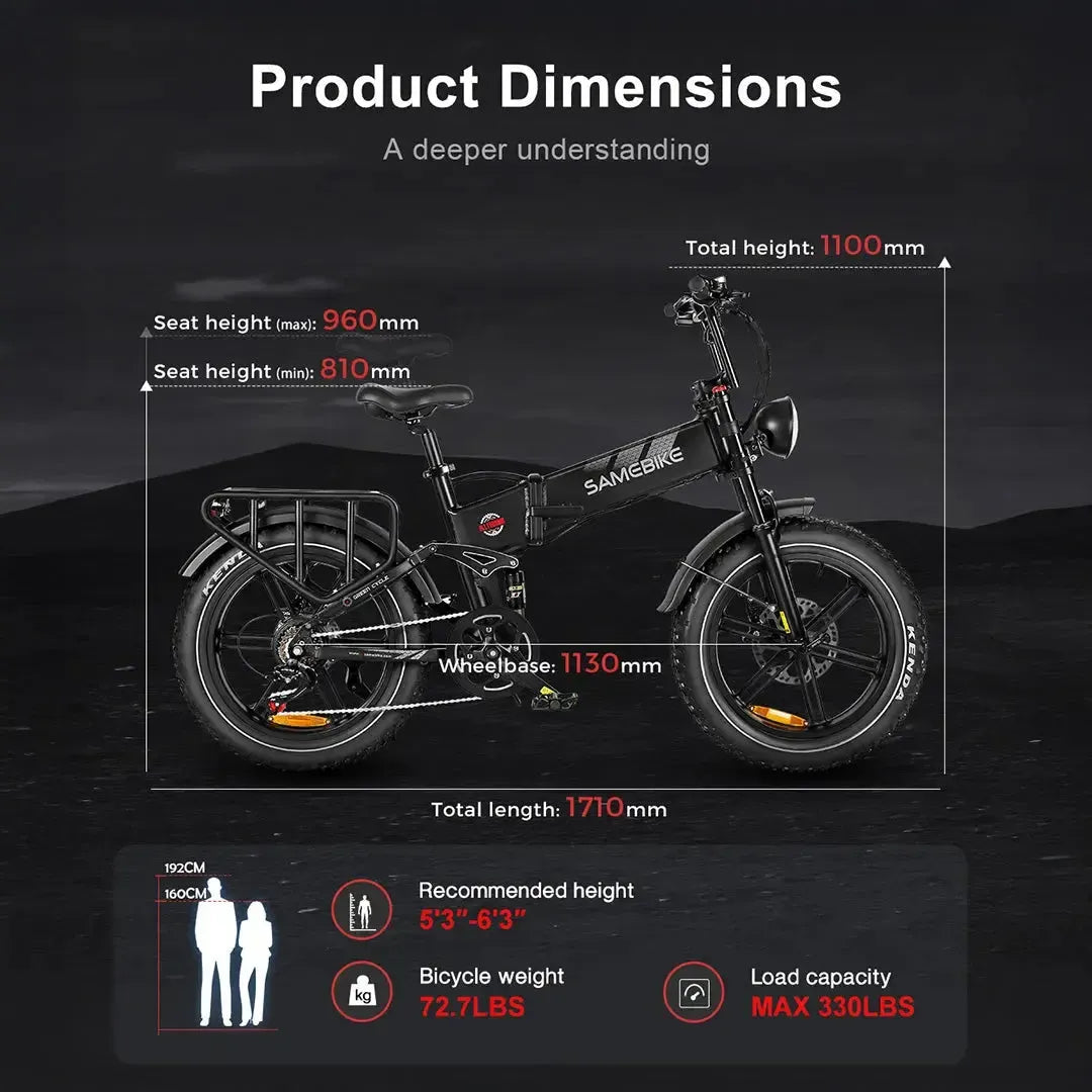 SAMEBIKE RS-A02 Plus Off-Road Electric Bike