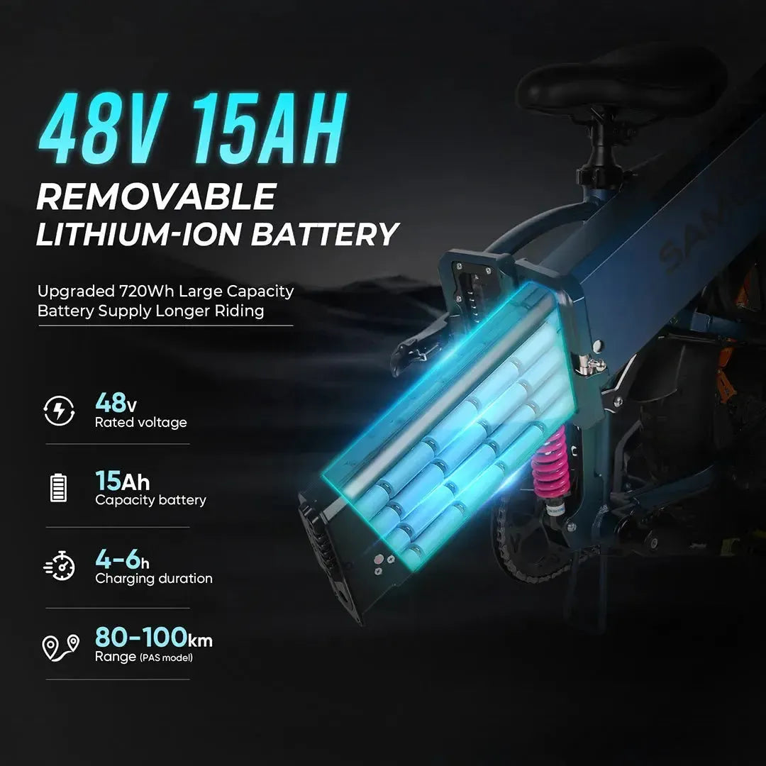 SAMEBIKE RS-A02 Pro Off-Road Electric Bike