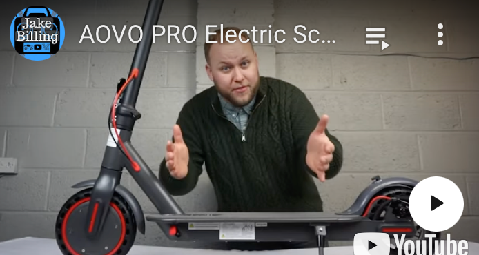 Load video: AOVO PRO ES80 Electric Scooter