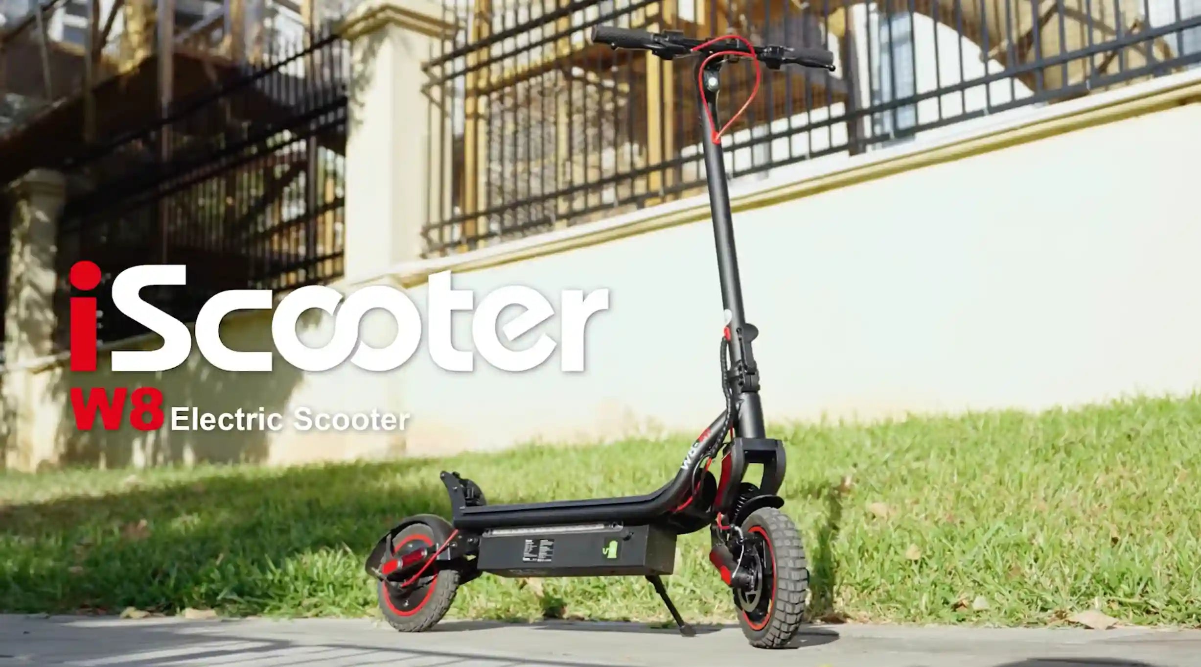 Φόρτωση βίντεο: iScooter w8 Ηλεκτρικό Πατίνι