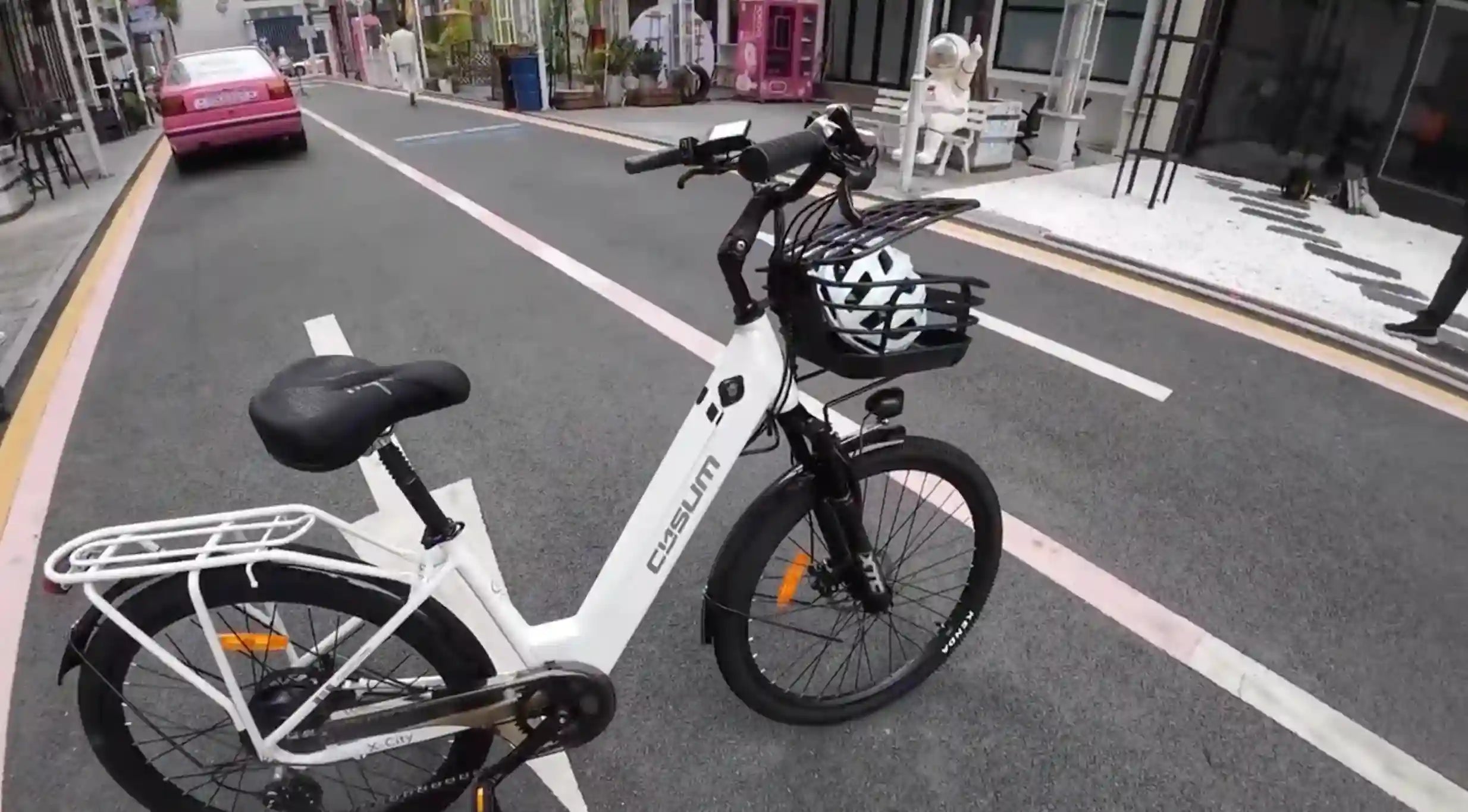 Load video: CYSUM X-CITY ELECTRIC BIKE