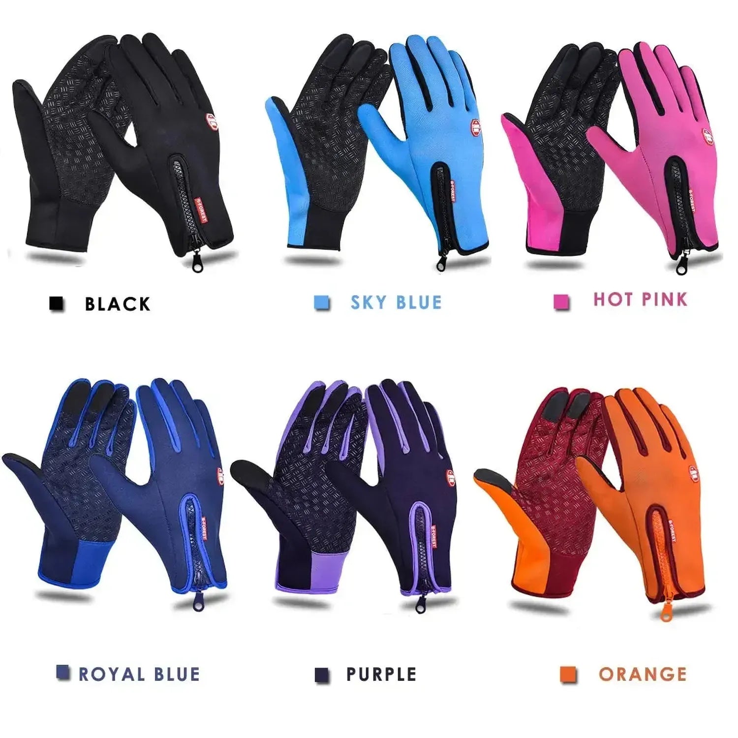Touchscreen Unisex Riding Gloves Warm Winter Gloves for Commuting