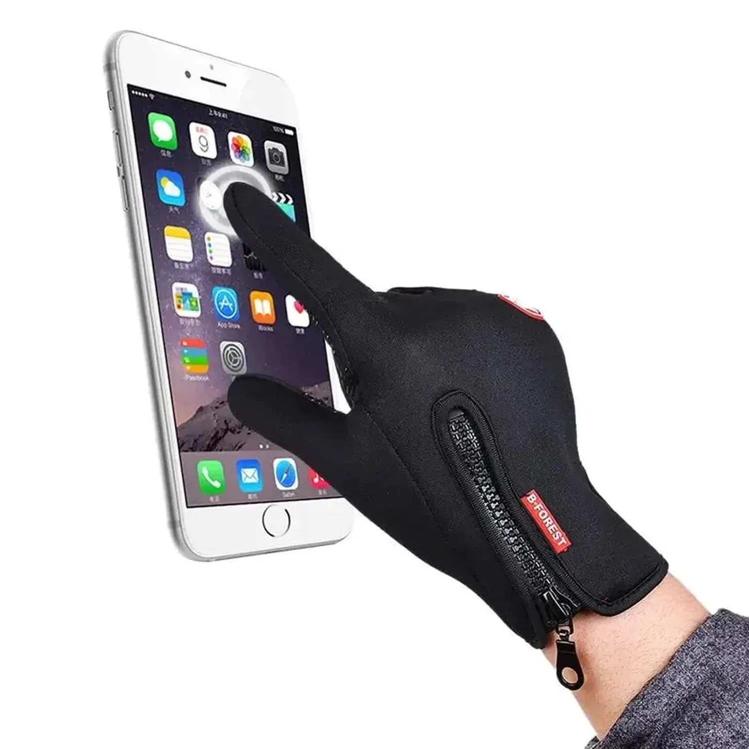 Touchscreen Unisex Riding Gloves Warm Winter Gloves for Commuting