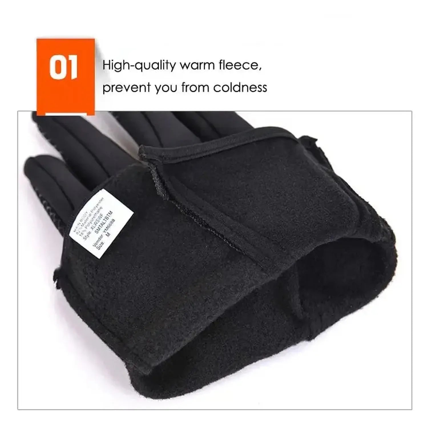 Touchscreen Unisex Riding Gloves Warm Winter Gloves for Commuting