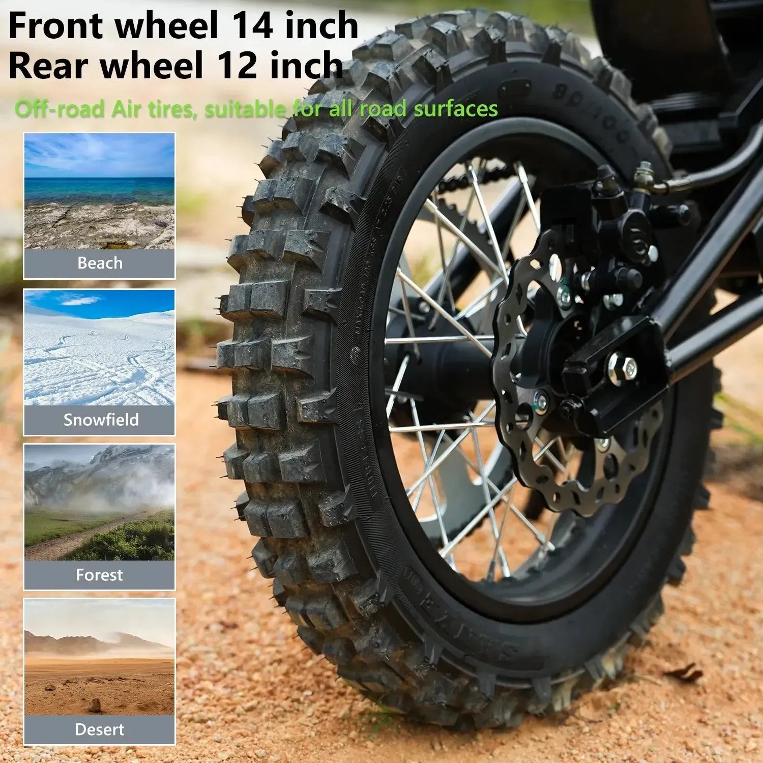 VIPCOO H3 Dirt Electric Bike