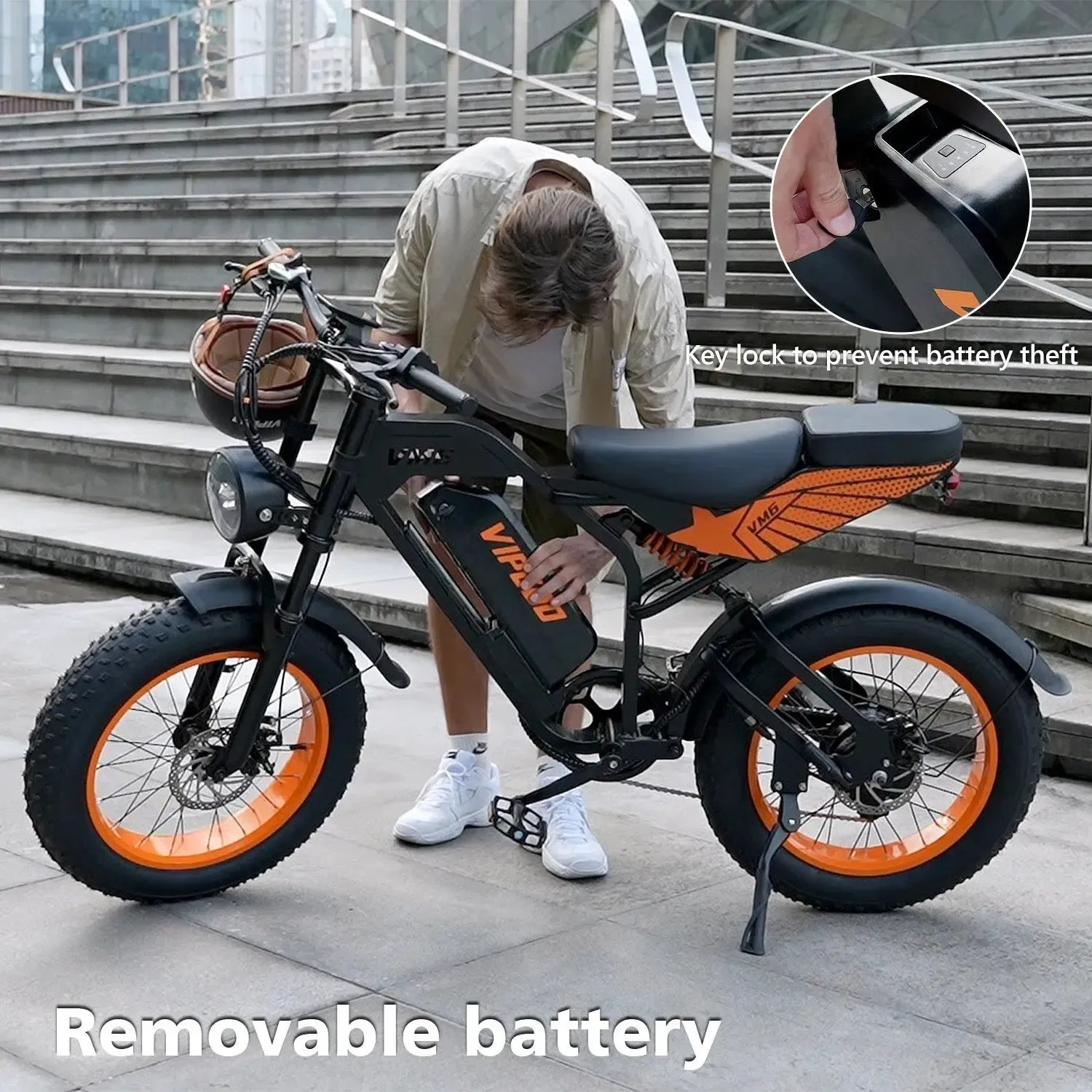 VIPCOO VM6 Fat Tire Electric Bike