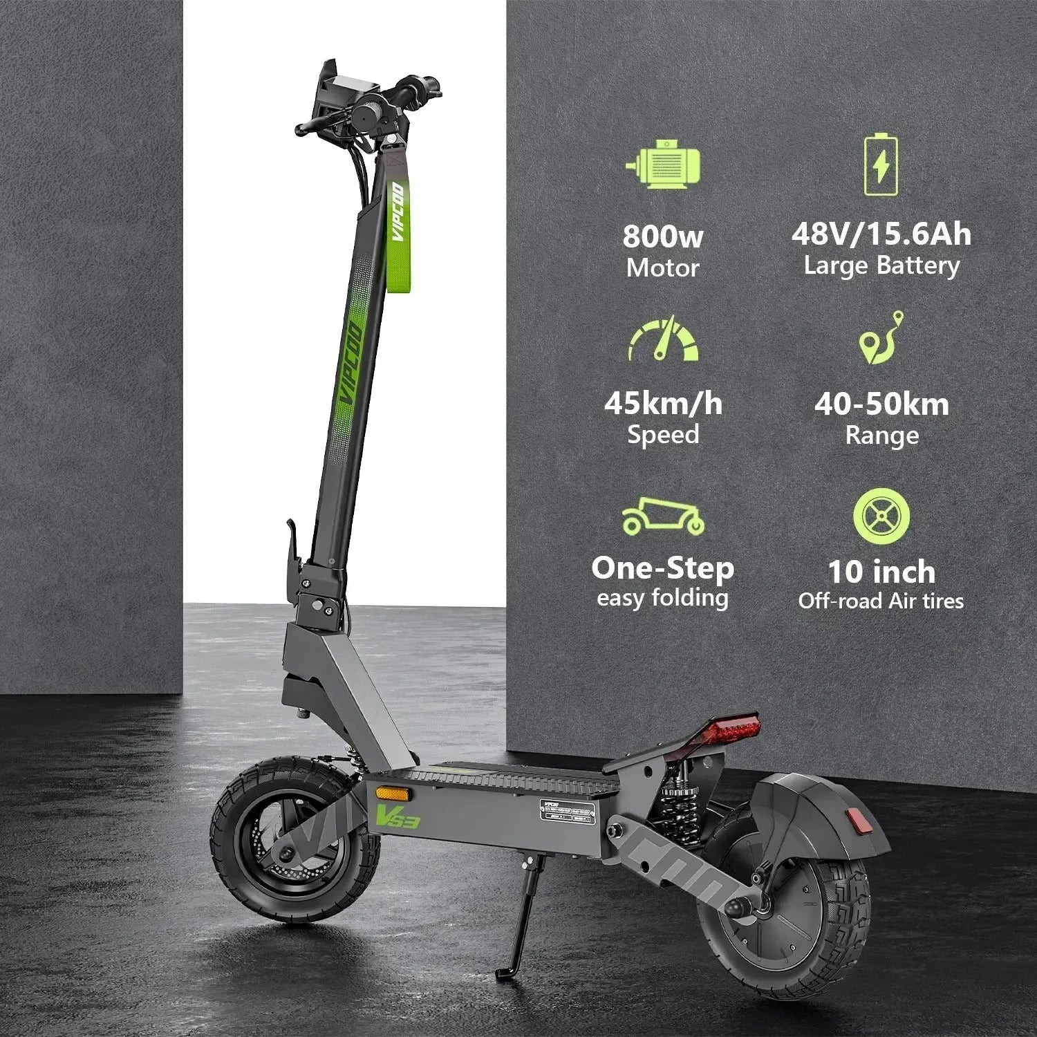 VIPCOO VS3 Off-Road Electric Scooter
