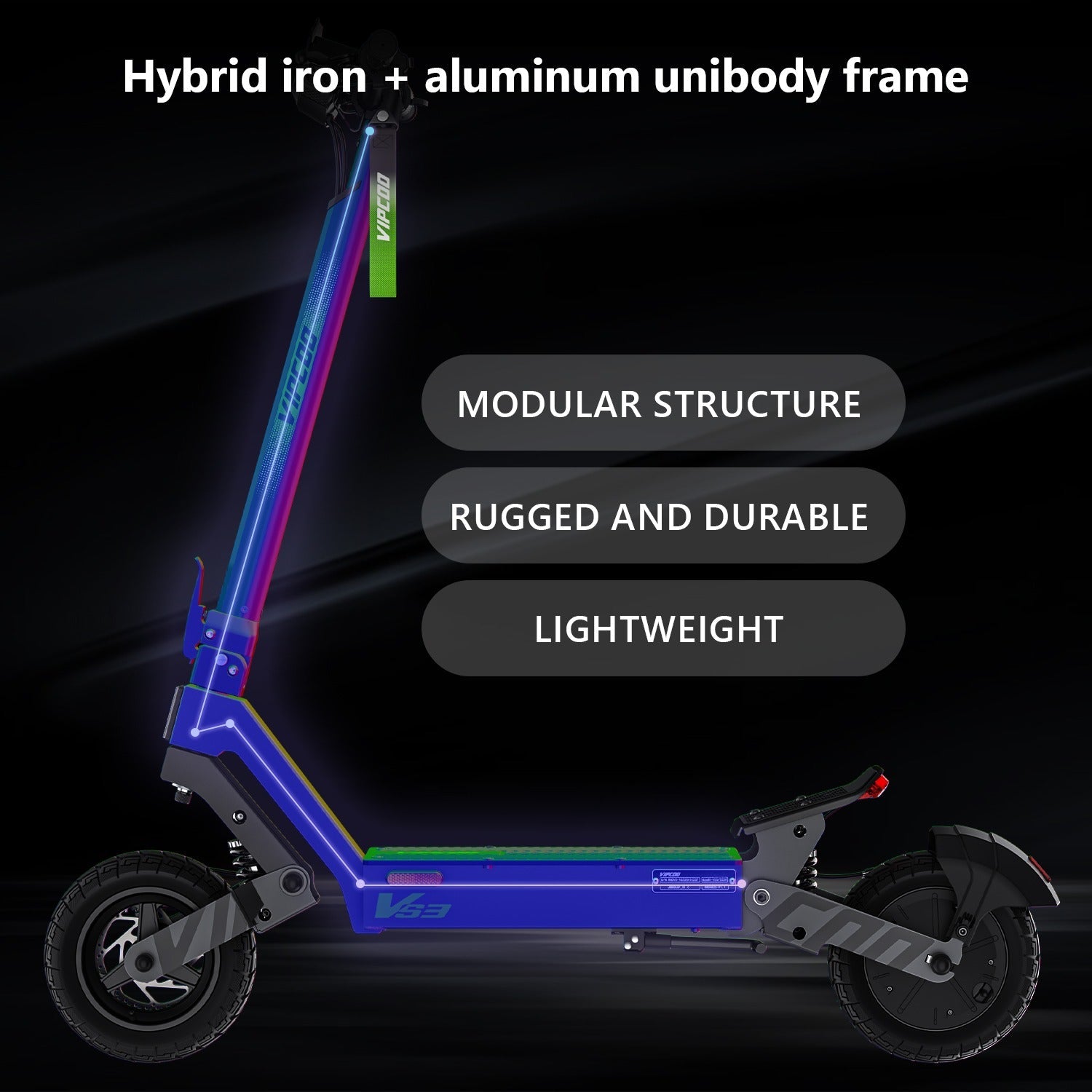 VIPCOO_VS3_800W_Off-Road_Electric_Scooter_9