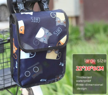 Waterproof Scooter Handlebar Storage Bag – 3L Mobile Phone & Essentials Bag