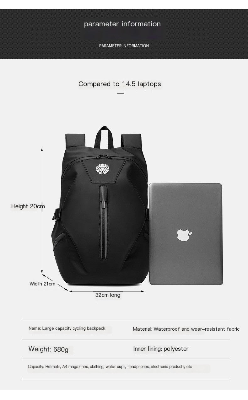 Black Riding Backpack