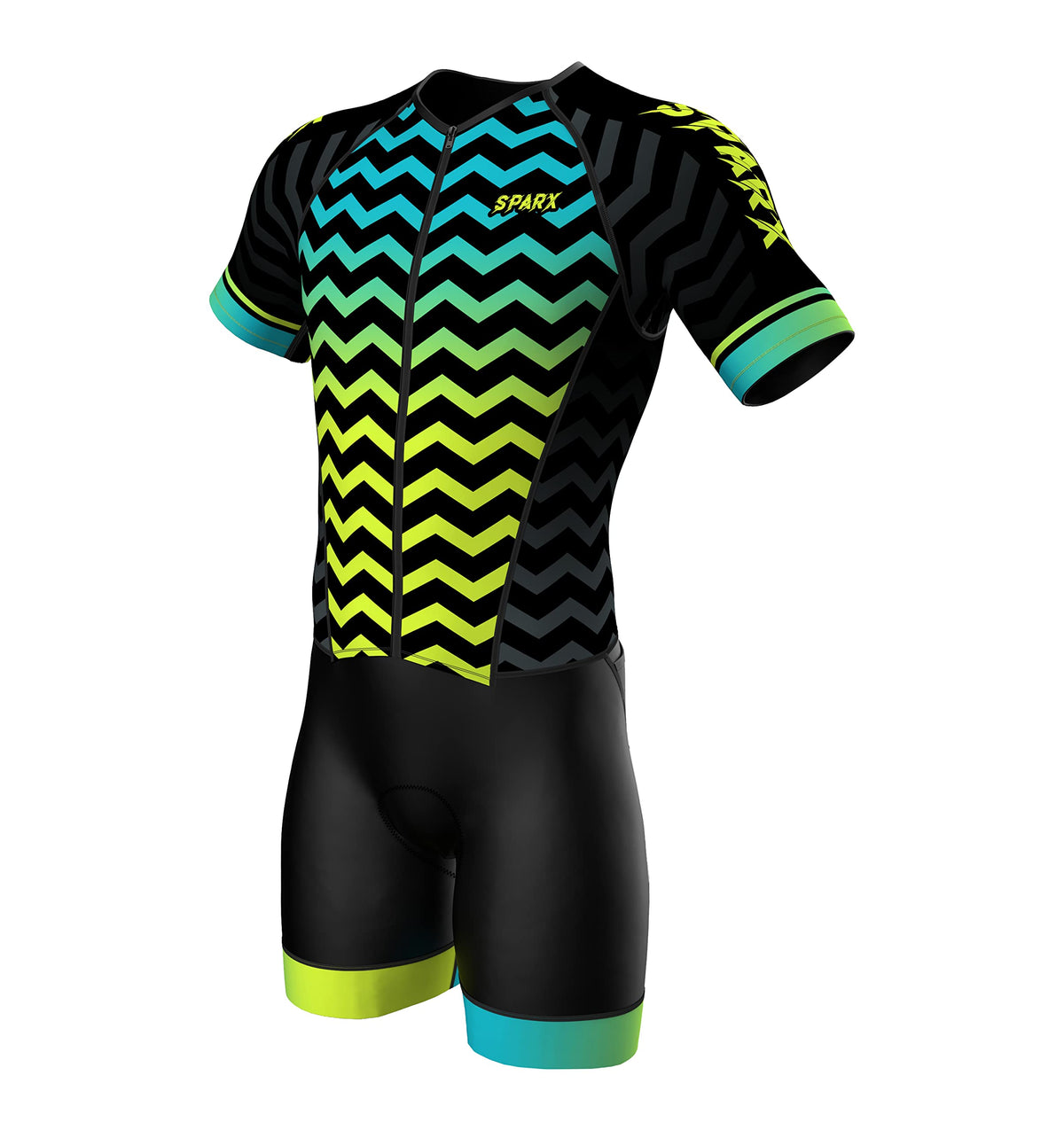 Sparx Mens Elite Sleeved Triathlon Suit