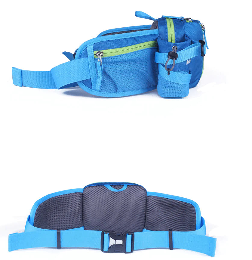 Outdoor Waist Bag with Water Bottle for Cycling