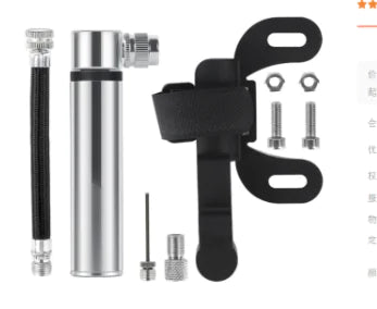 Mini Portable Aluminum Alloy Bicycle Pump Set