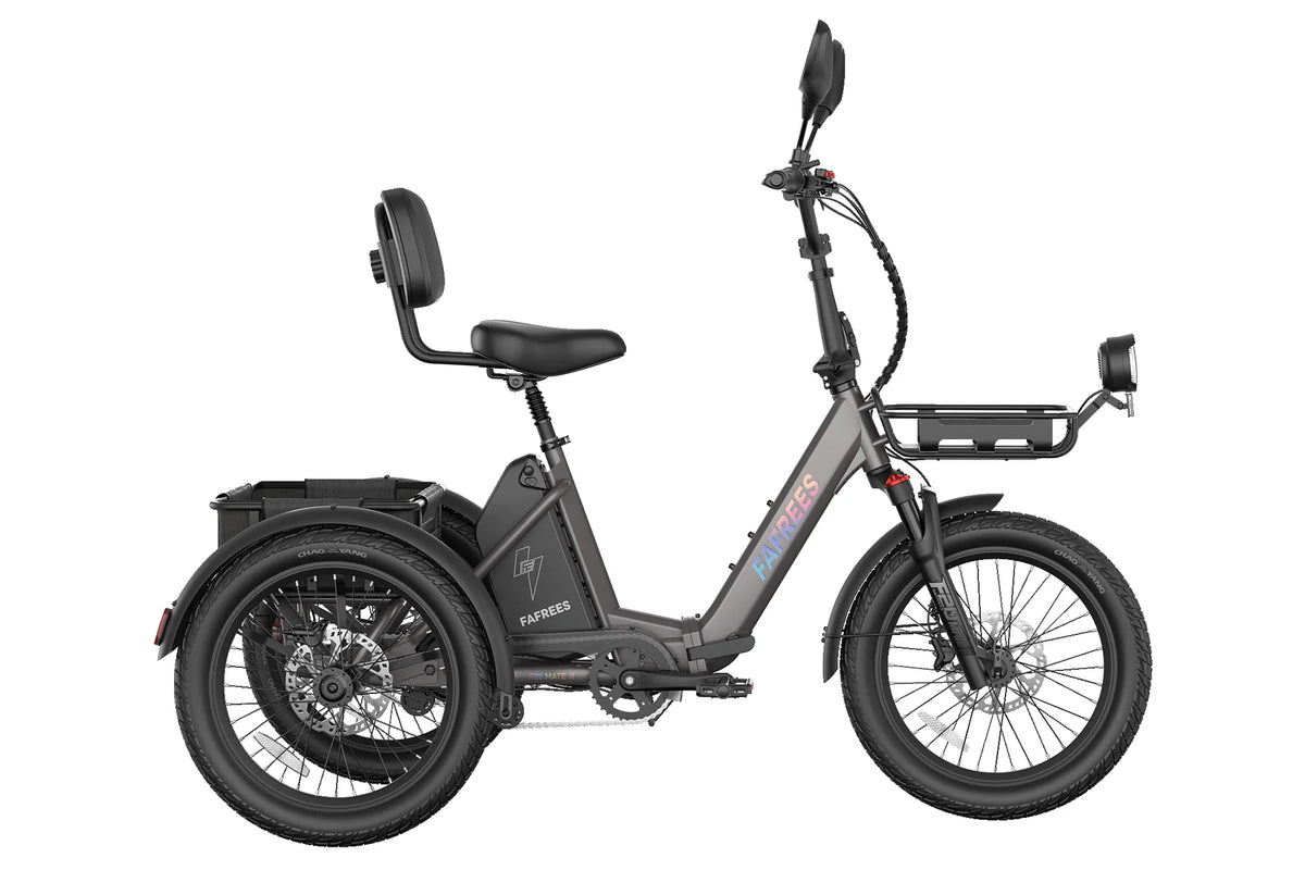 FAFREES F20 Mate II 25Ah Gunmetal Black, item-only view on white