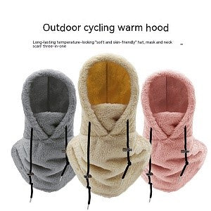 Fleece Cycling Hood