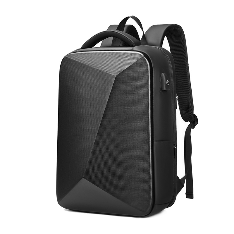 Geometric Hard-Shell Backpack