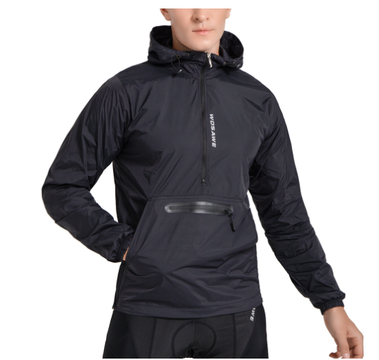 Hooded Cycling Windbreaker