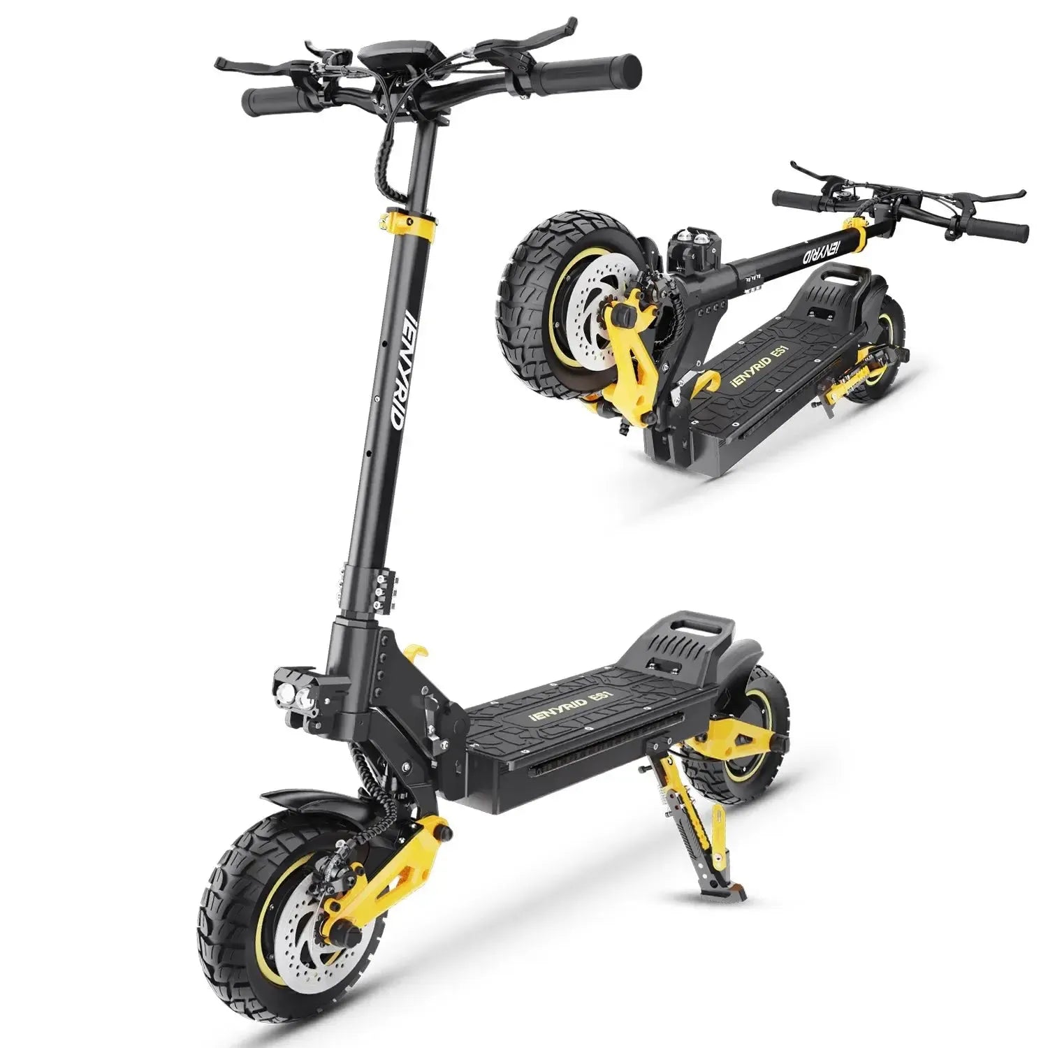 IENYRID ES1 Electric Scooter Long Range Foldable with Quad Suspension up to 60 Km/h