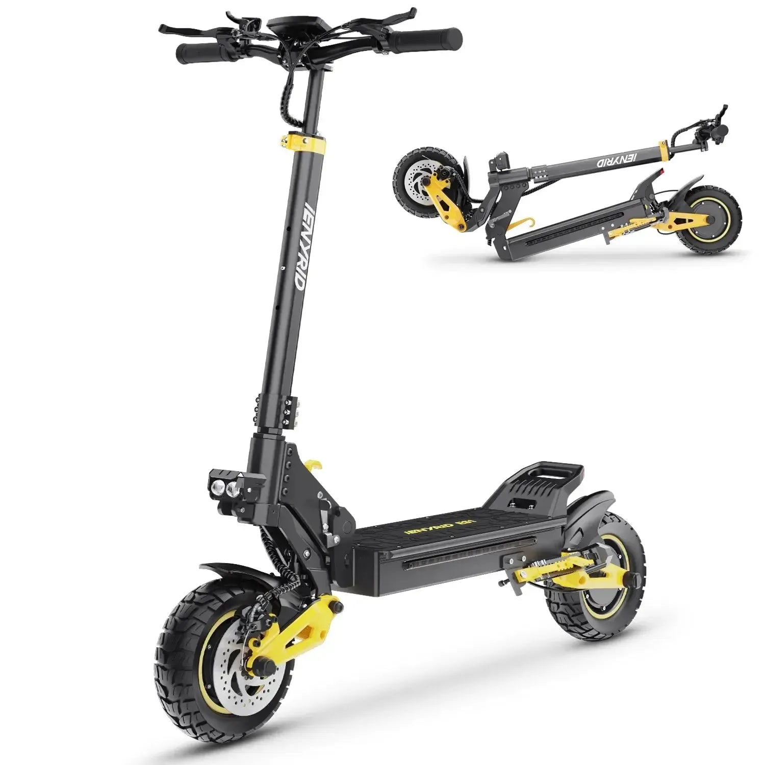 IENYRID ES1 Electric Scooter Long Range Foldable with Quad Suspension up to 60 Km/h