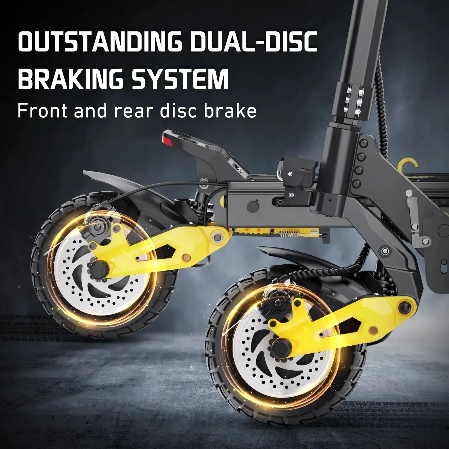 IENYRID ES1 Electric Scooter Long Range Foldable with Quad Suspension up to 60 Km/h
