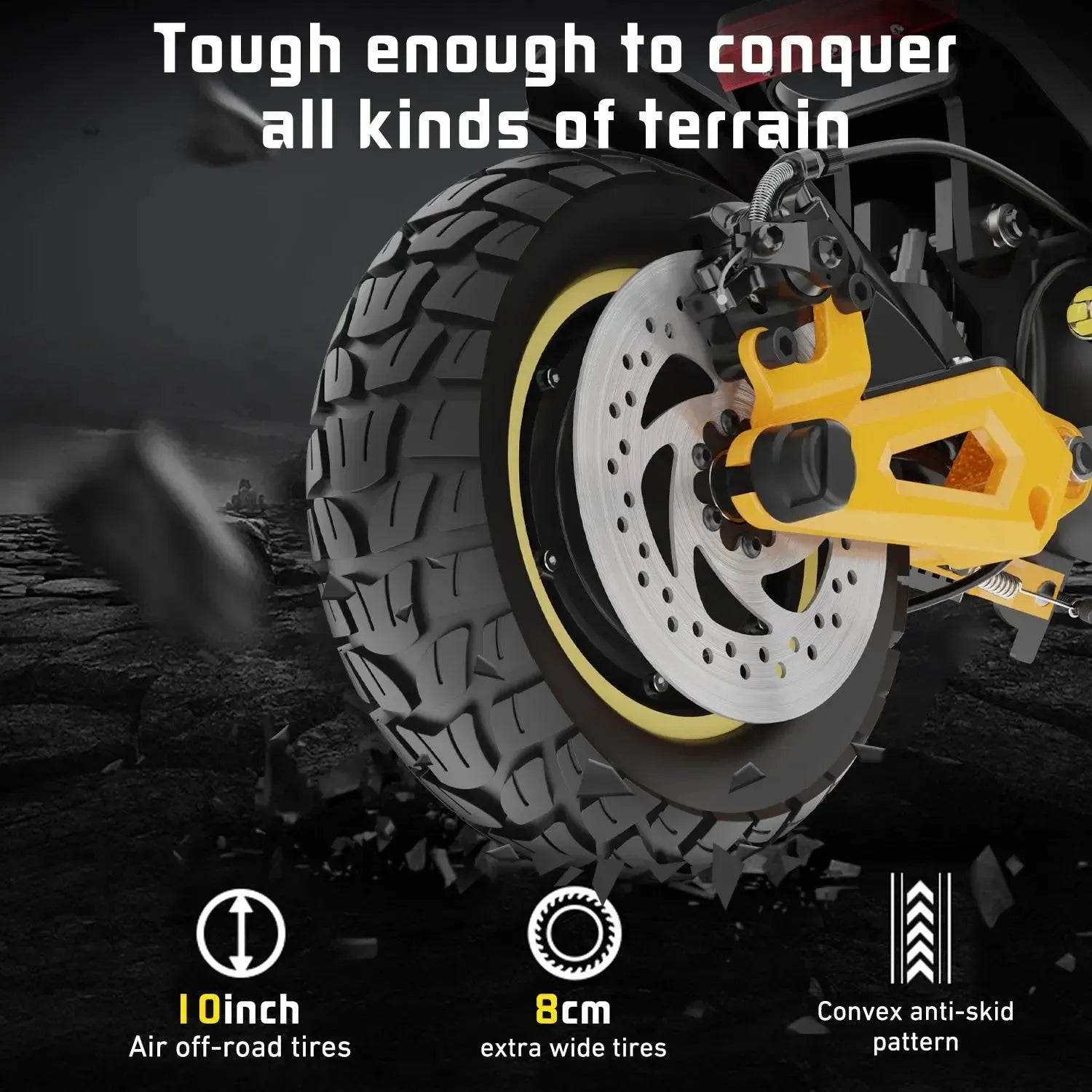 IENYRID ES1 Electric Scooter Long Range Foldable with Quad Suspension up to 60 Km/h