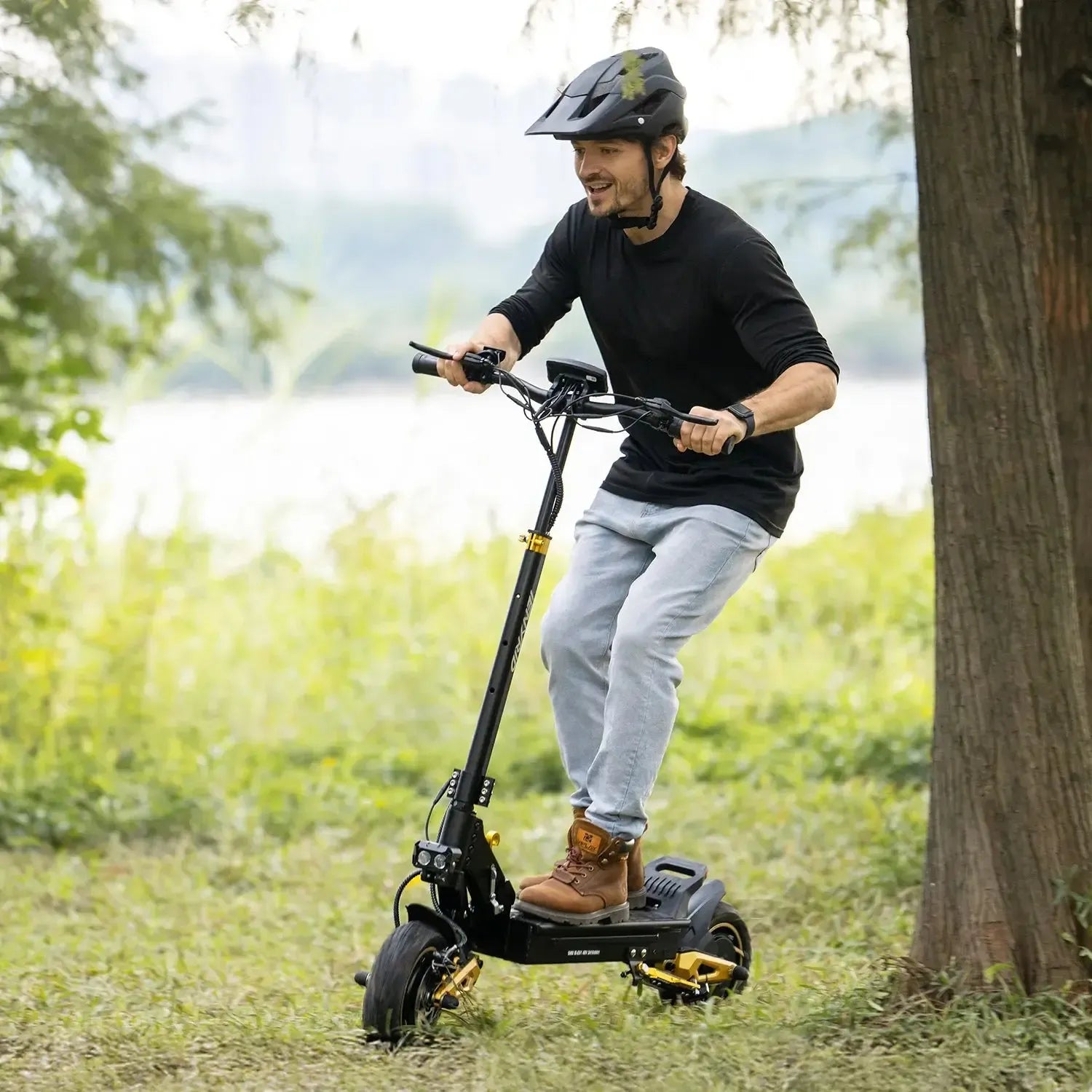 IENYRID ES1 Electric Scooter Long Range Foldable with Quad Suspension up to 60 Km/h