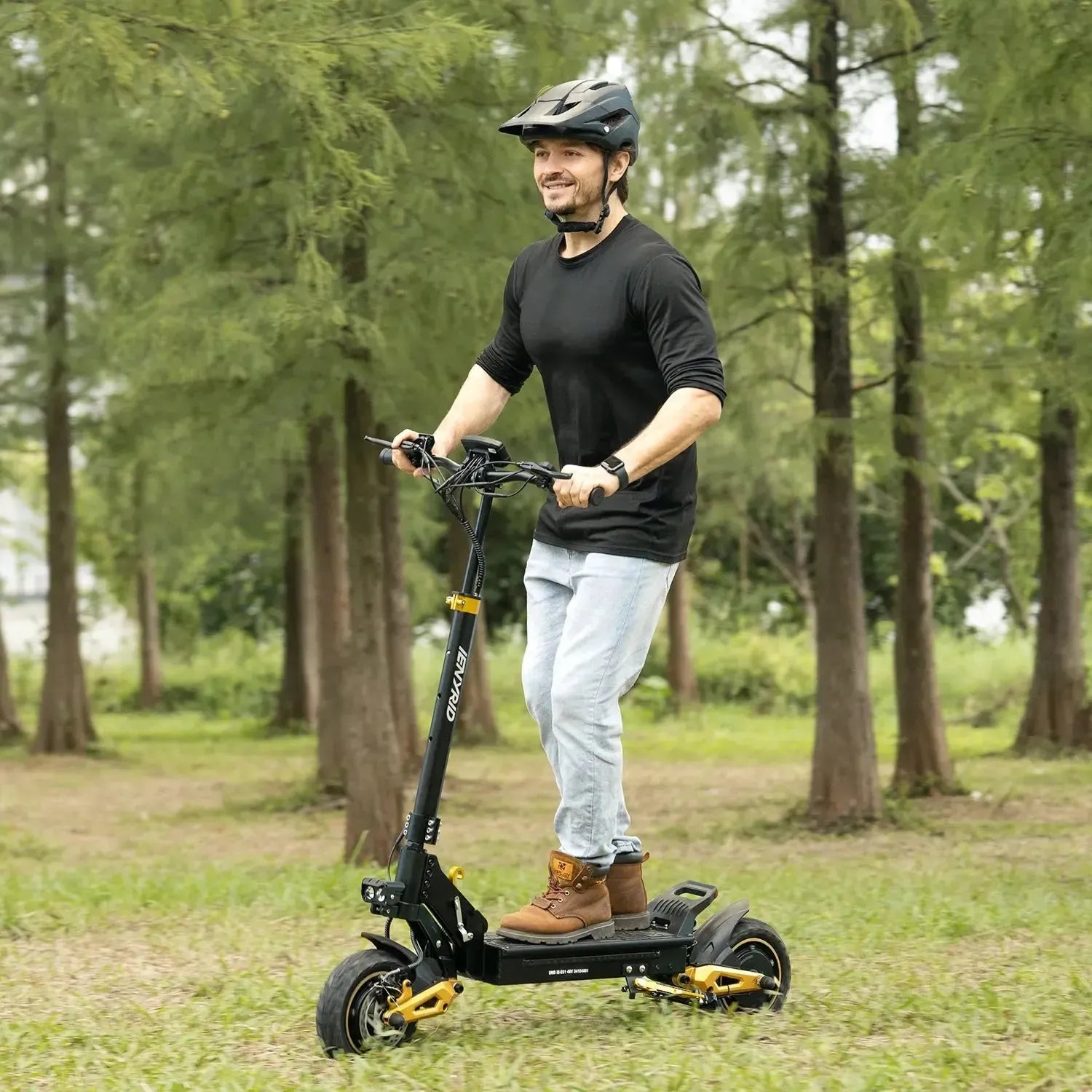 IENYRID ES1 Electric Scooter Long Range Foldable with Quad Suspension up to 60 Km/h