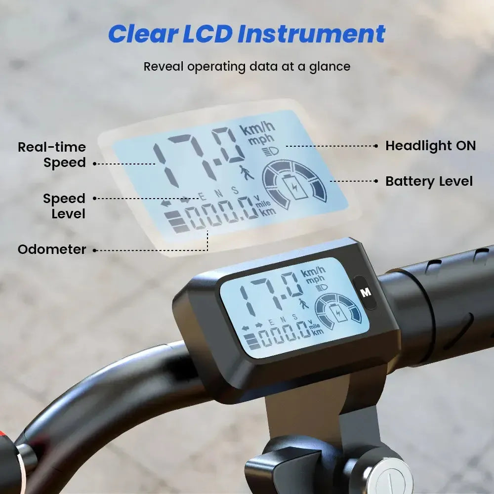 Rower elektryczny iScooter A14 dla dzieci Dirt