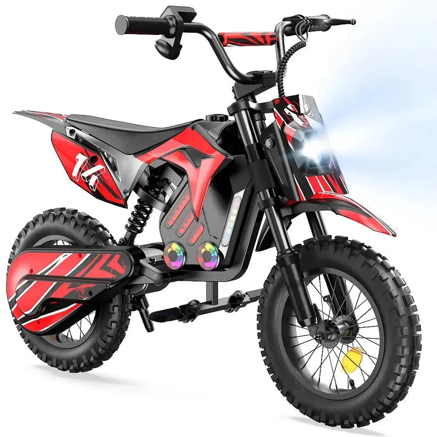 iScooter A14 Electric Bike for Kids with Off Road Tyres up to 27 Km/h