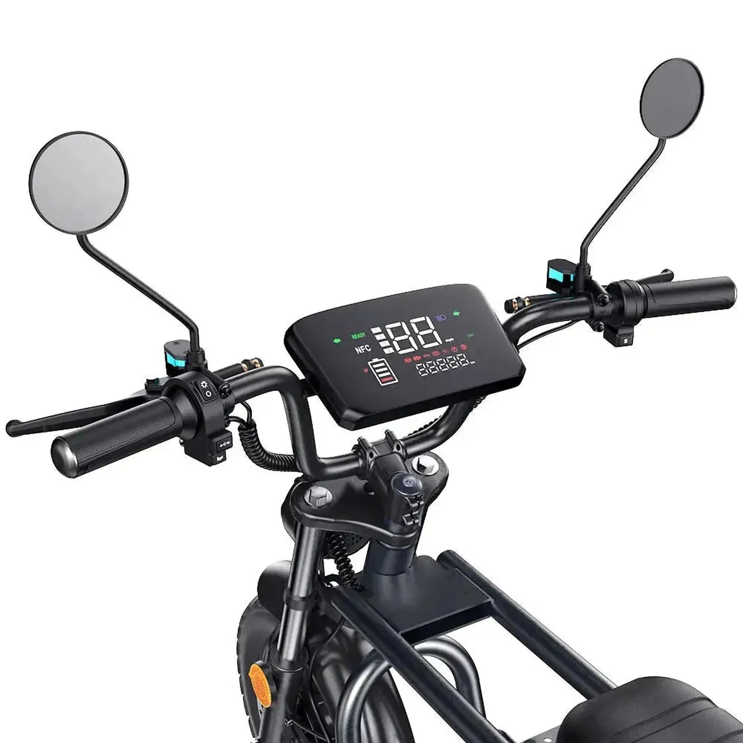 iScooter DX5 Seated Electric Scooter with Suspension for Adults up to 56 Km/h