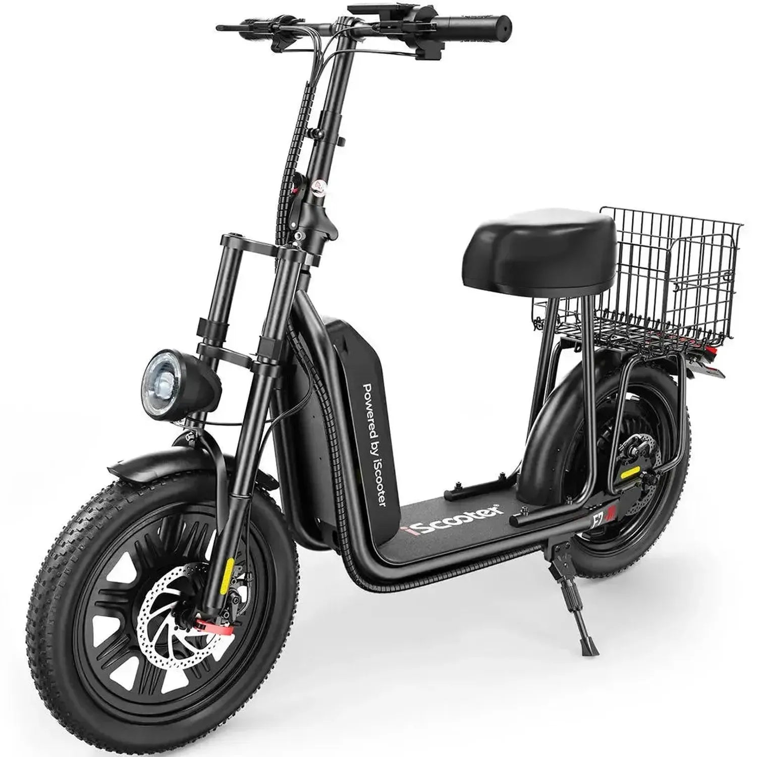 iScooter F7 Electric Scooter with Seat Foldable for Adults up to 45 Km/h