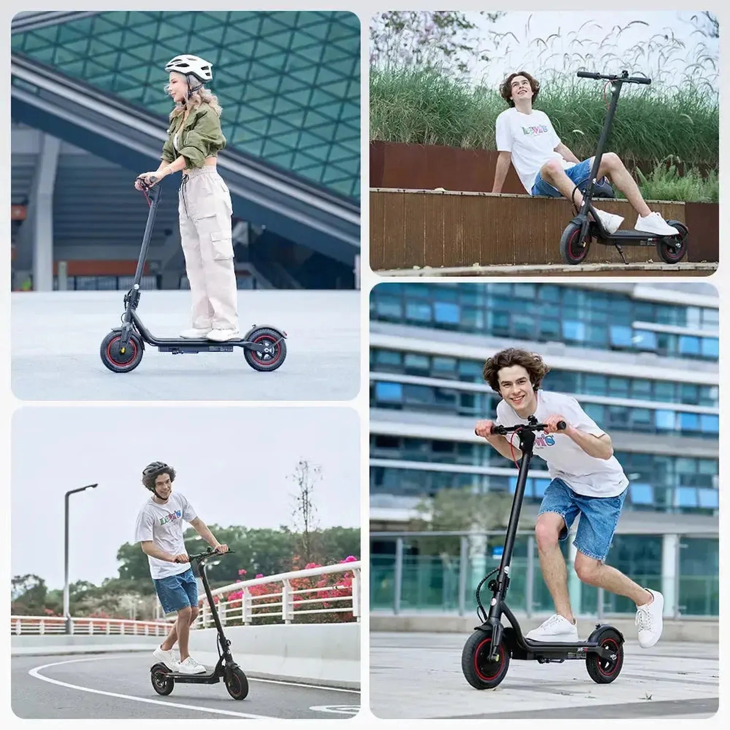 iScooter W6 Electric Scooter Foldable Urban Commuter with Dual Braking up to 35 Km/h