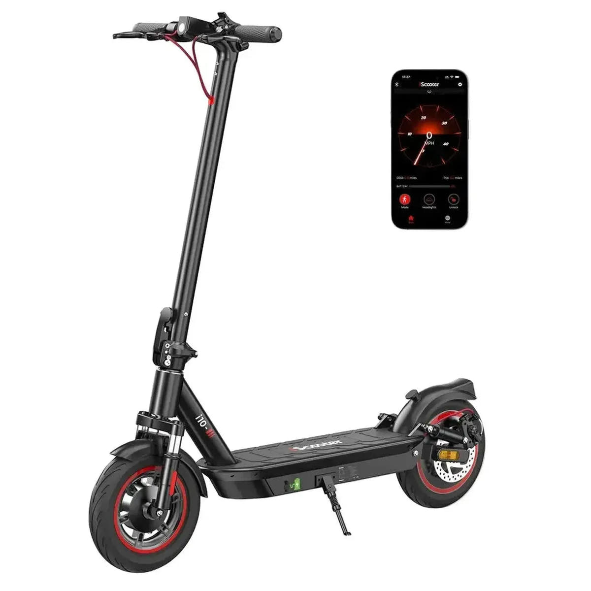 iScooter i10 Electric Scooter Foldable with App and Suspension up to 40 Km/h
