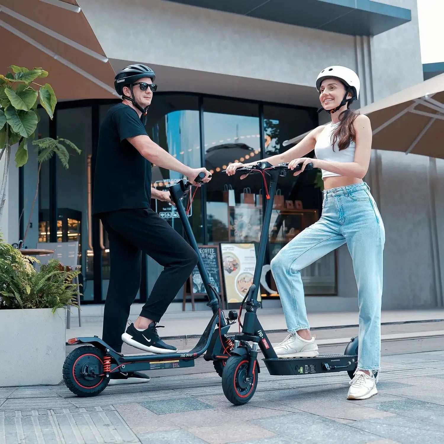 iScooter i10 Pro Electric Scooter Foldable with App and Suspension up to 45 Km/h
