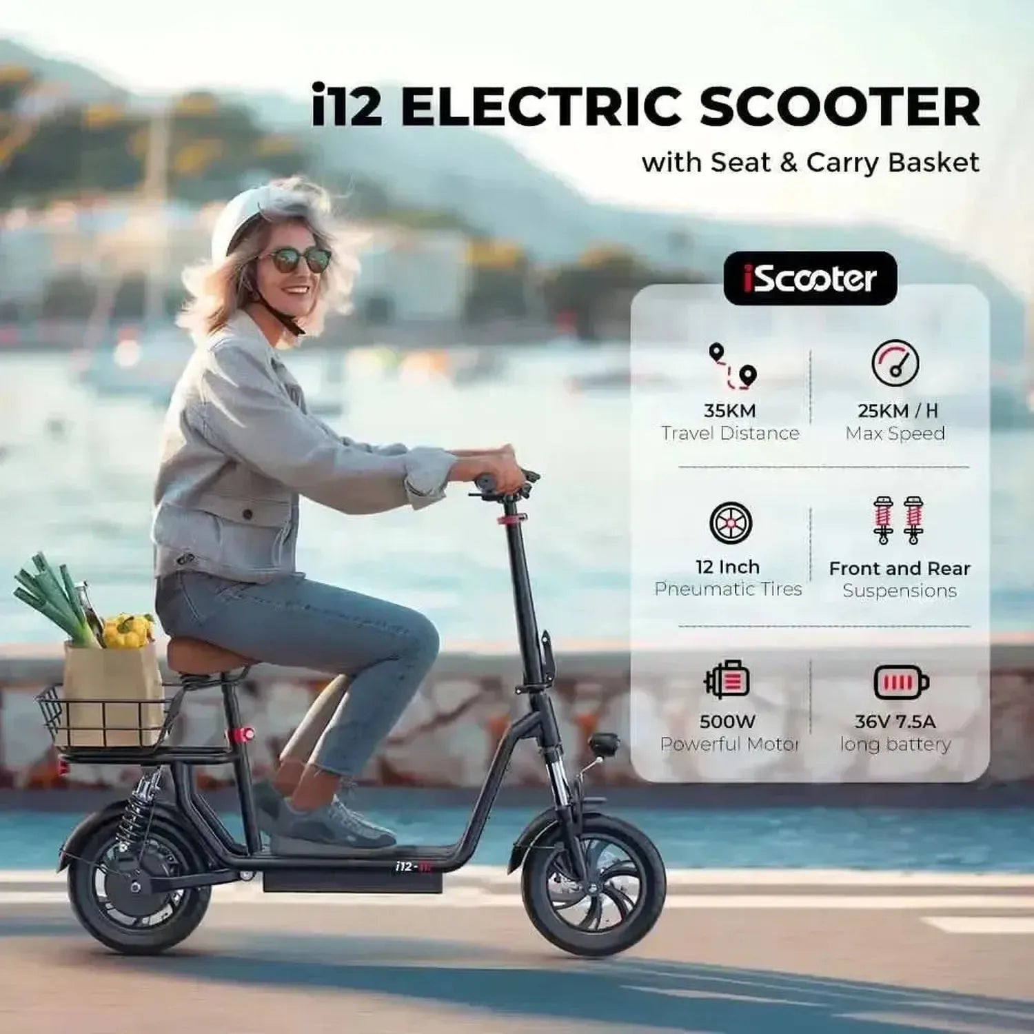 iScooter i12 hulajnoga elektryczna