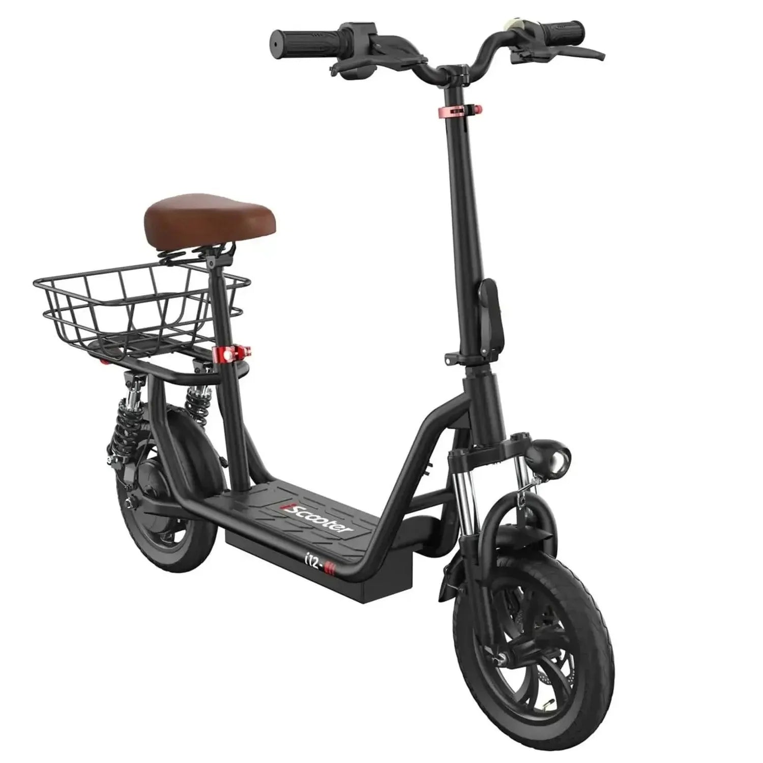 iScooter i12 Electric Scooter Foldable with 12 Inch Pneumatic Tyres up to 25 Km/h