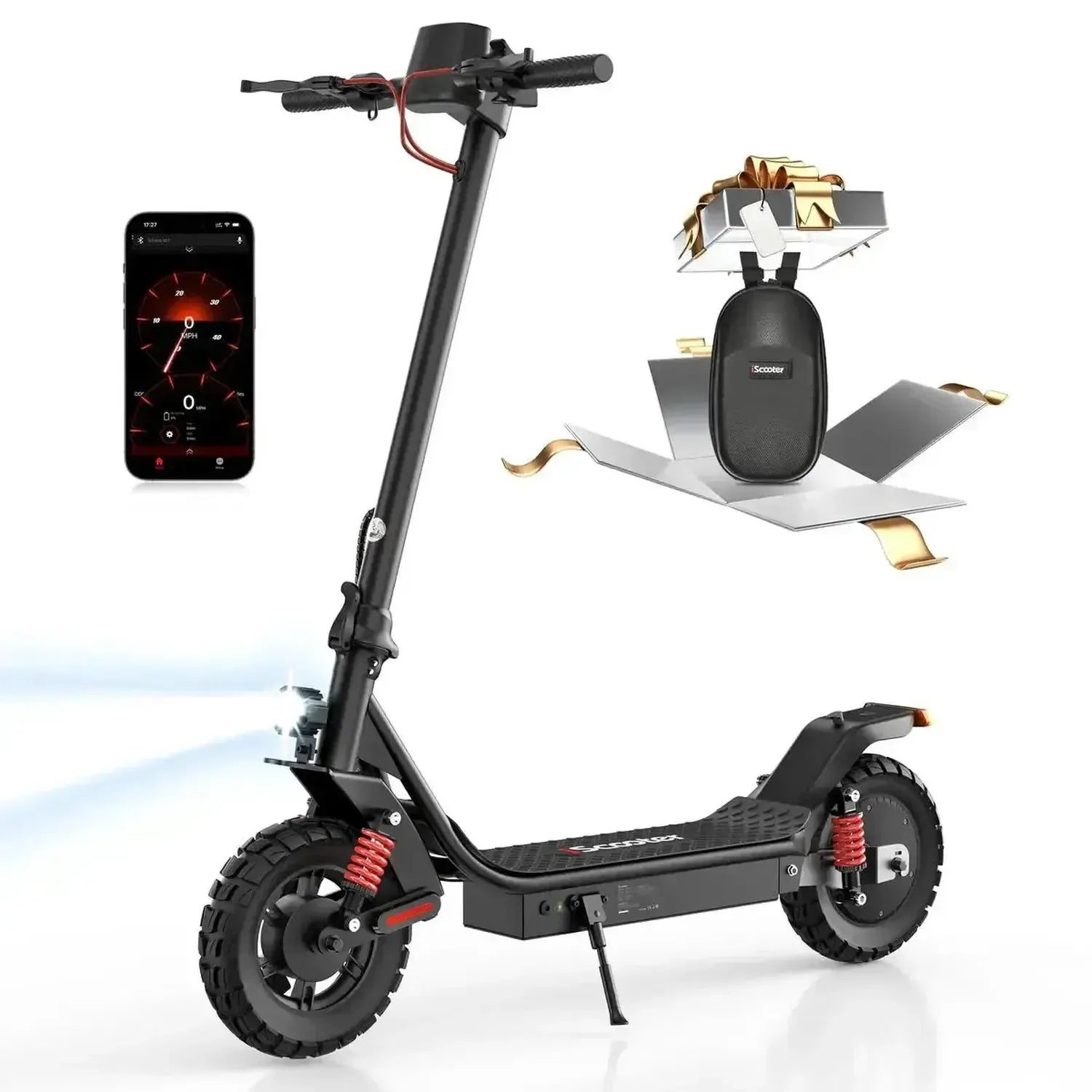 iScooter i10 Pro Electric Scooter Foldable with App and Suspension up to 45 Km/h