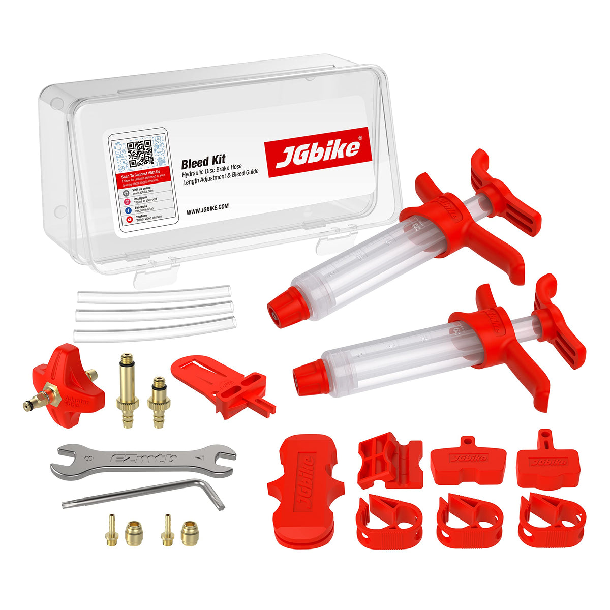 JGbike Hydraulic Bicycle Brake Bleed Kit
