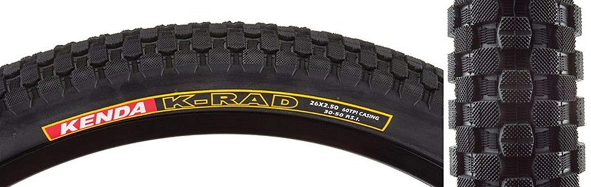 Kenda K-Rad Tyre - 26 x 2.5