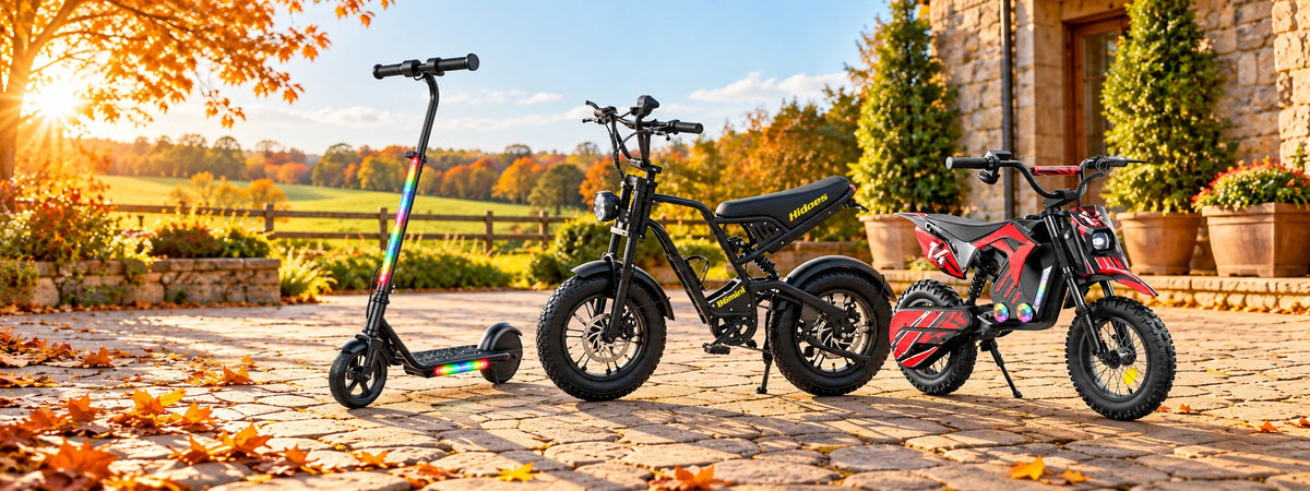 kids electric ride ons autumn