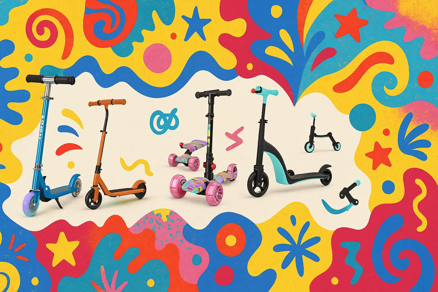 Kids Electric Scooters Collection