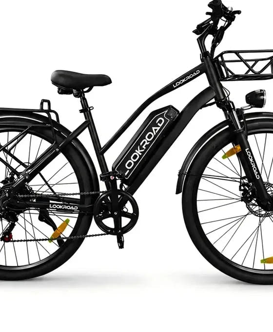 LOOKROAD L28 MIN electric bike frame and battery detail
