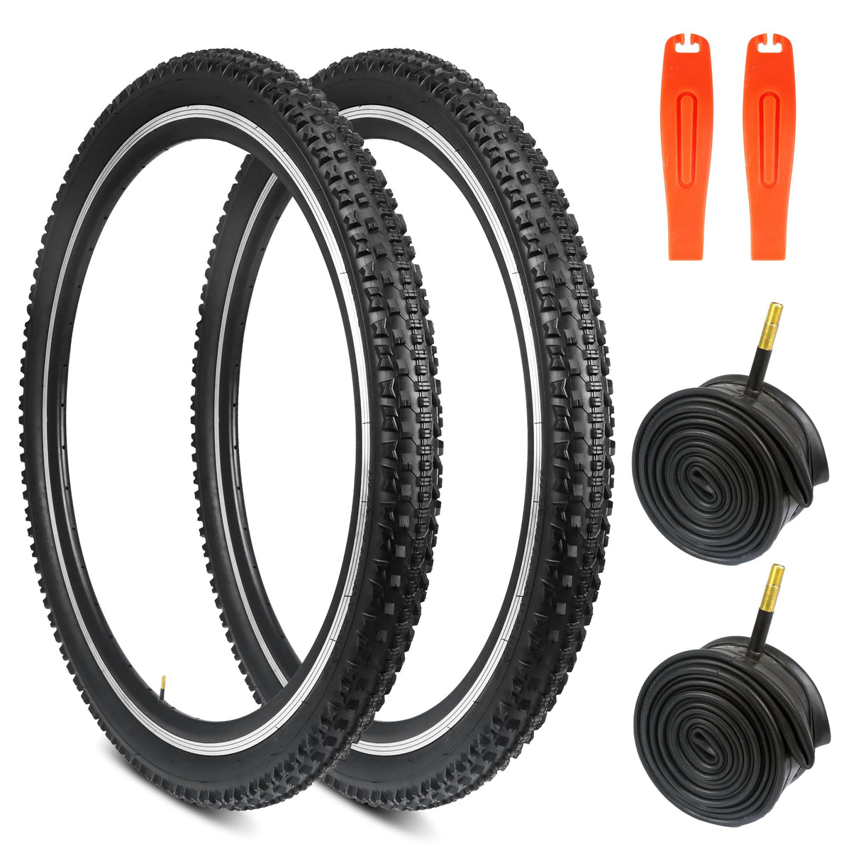 MAKELEN Mountain Bike Tyre Set - 27.5 x 2.1